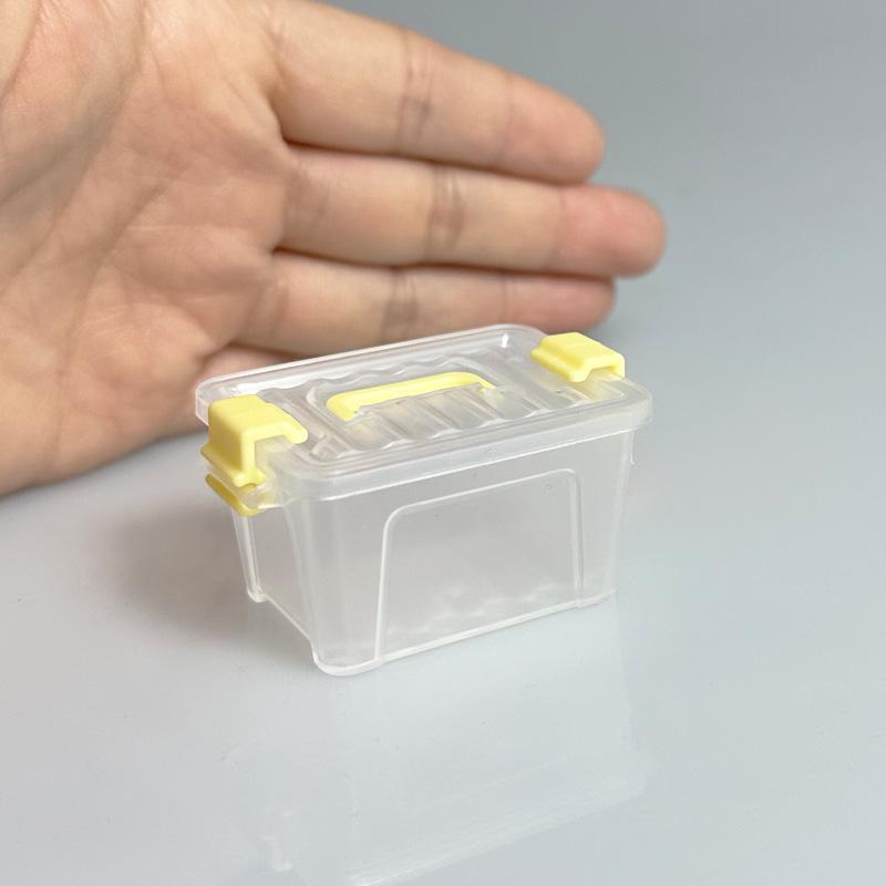 Cable Box Organizer - Caja organizadora transparente de 5 uds.,