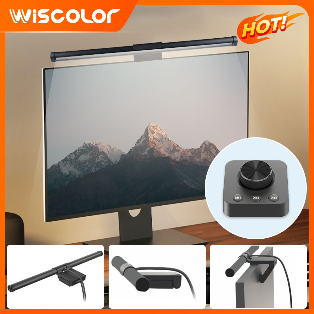 Desk Setup For Office - Barra de Luz RGB para Monitor,