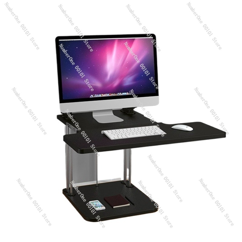 Desk Setup For Laptop And Monitor - Convertidor de escritorio de pie ajustable