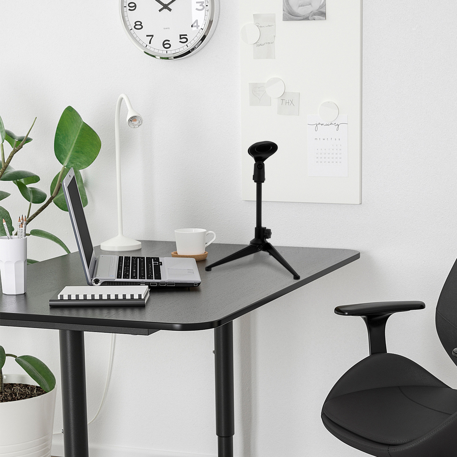 Desk Setup Build - Soporte de Micrófono con Trípode de