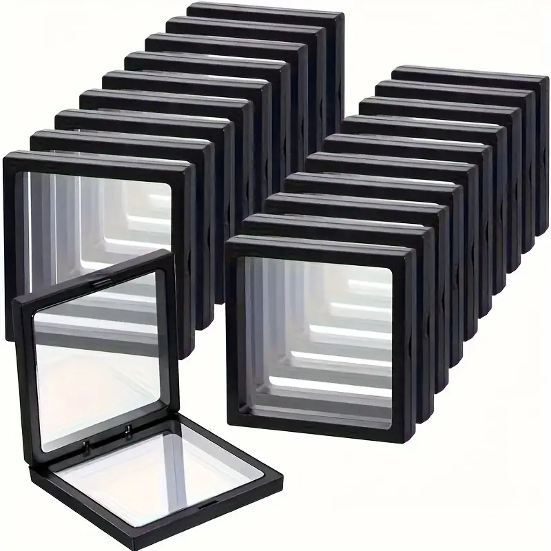 Cable Box Organizer - 20 piezas Clearview 3D vitrinas flotantes
