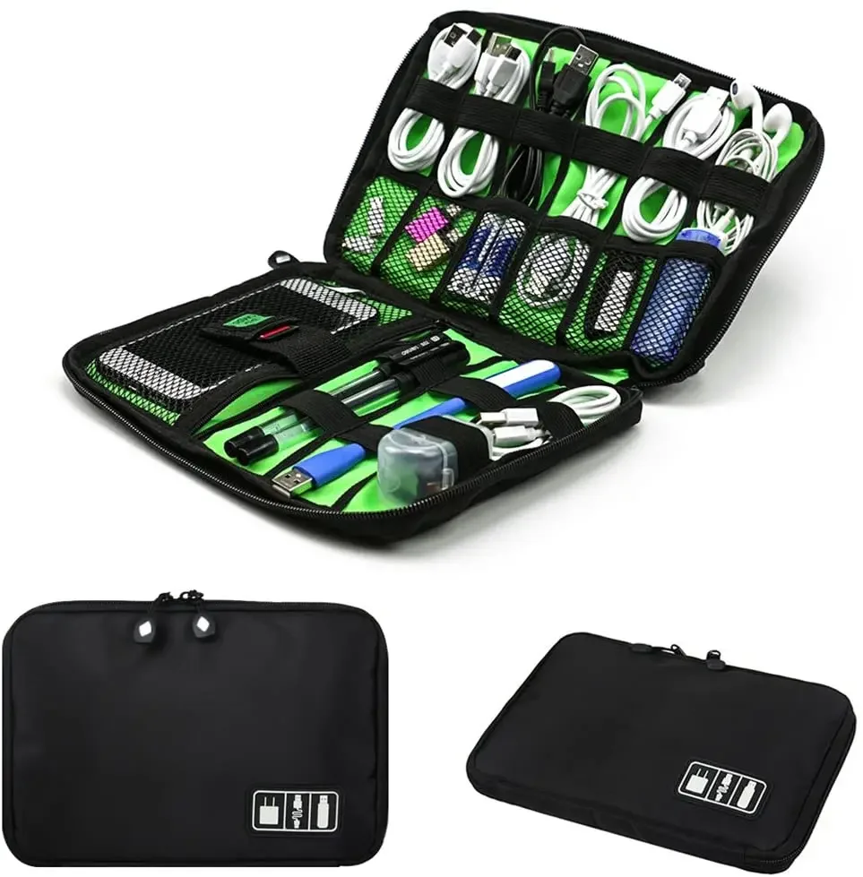 Cable Box Organizer - Sistema de Organización de Cables, Bolsas