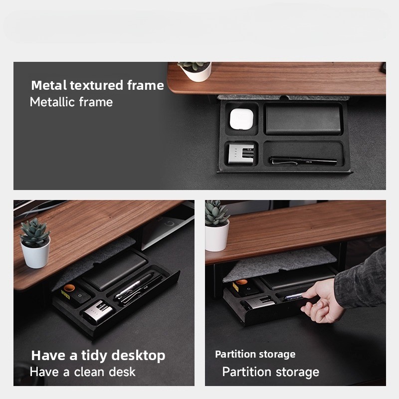Soporte para Monitor, cajones  - Desk Setup For Office reseña y precio