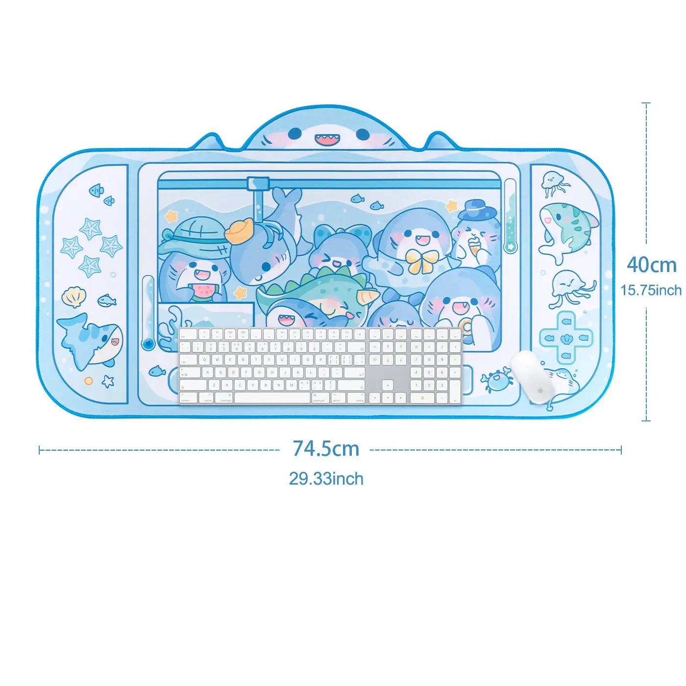 Alfombrilla de Ratón Extra Gra - Desk Setup Blue reseña y precio