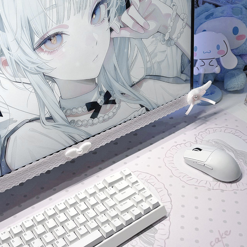 Nuevo Adorno de Encaje Blanco  - Desk Setup For Office reseña y precio
