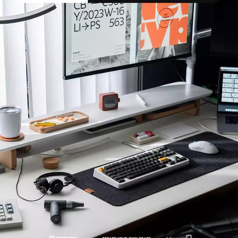 Soporte elevador de Monitor mo - Desk Setup For Laptop And Monitor reseña y precio