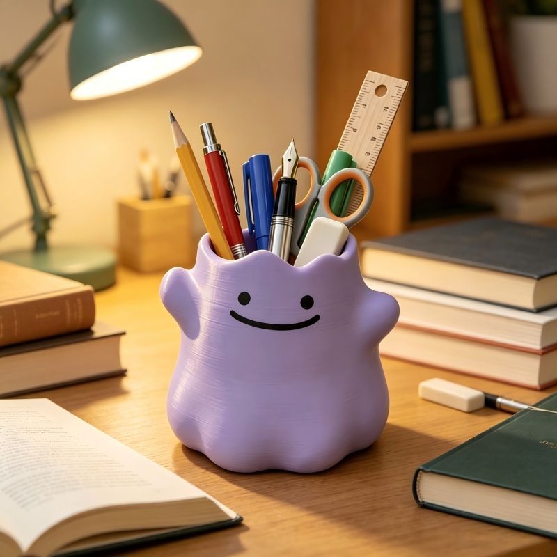 Portalápices Pokemon Ditto, Ca - Cable Box Organizer reseña y precio