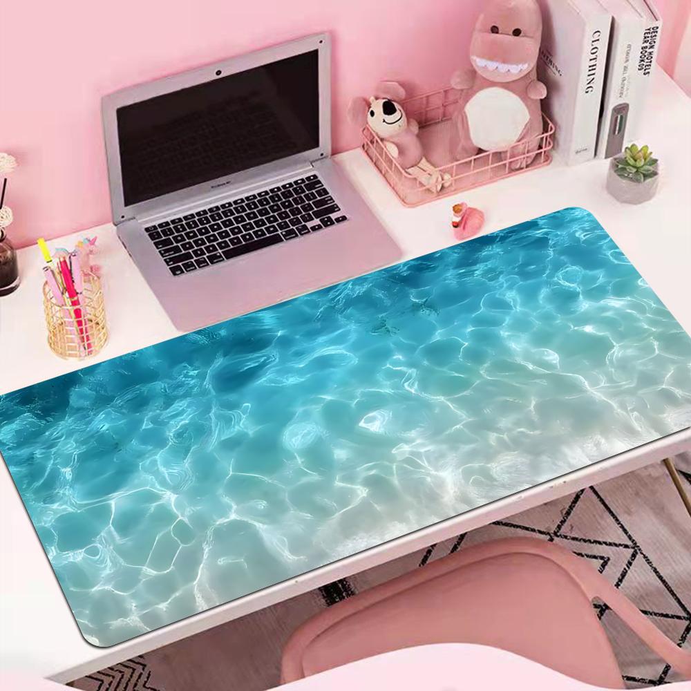 Alfombrilla de Escritorio Gran - Desk Setup Blue reseña y precio