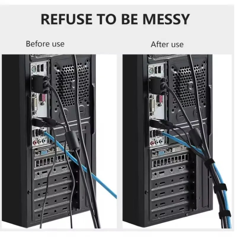 Organizador de cables de 1/5M, - Cable Box Organizer reseña y precio