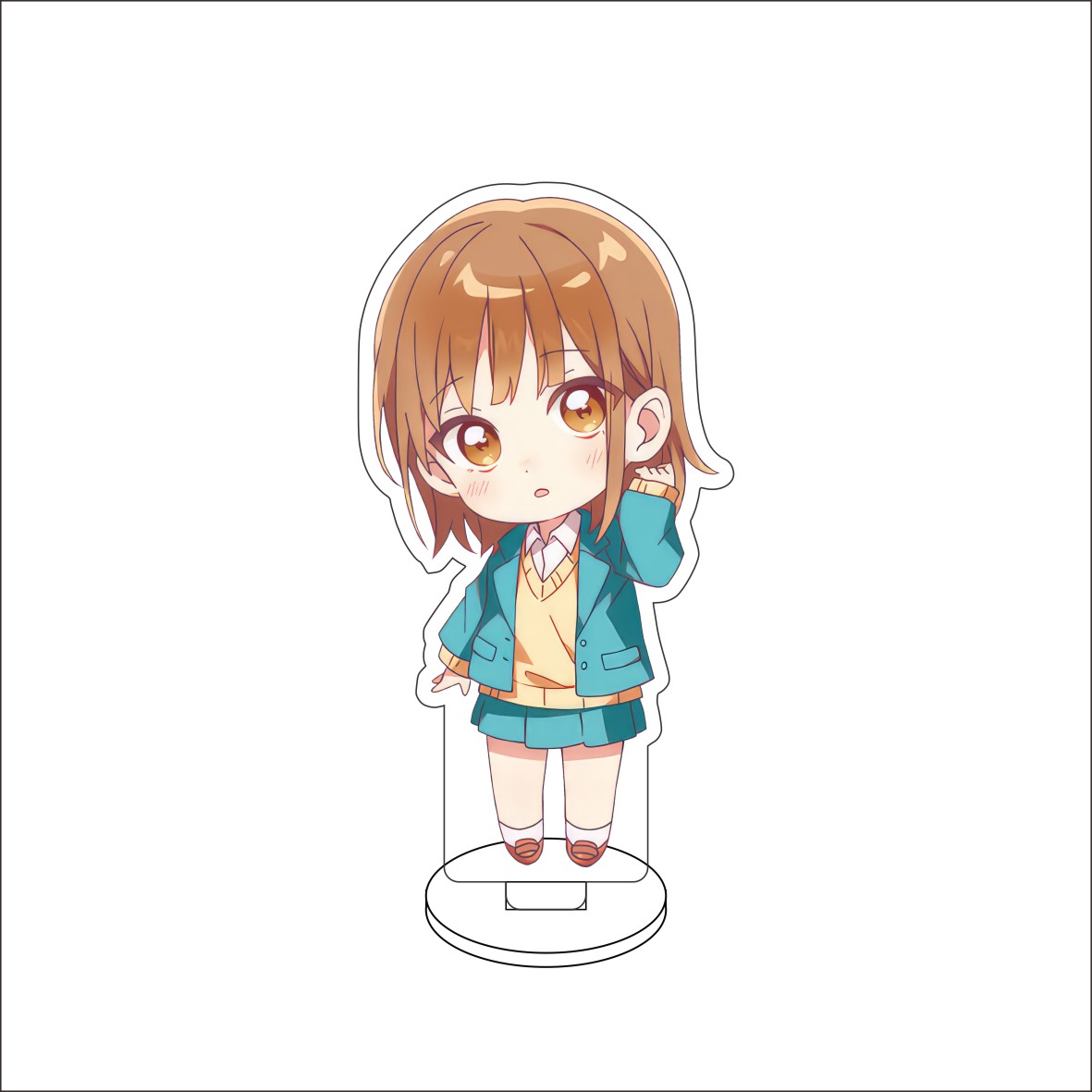 Figura de caja azul de Anime d - Desk Setup Blue reseña y precio