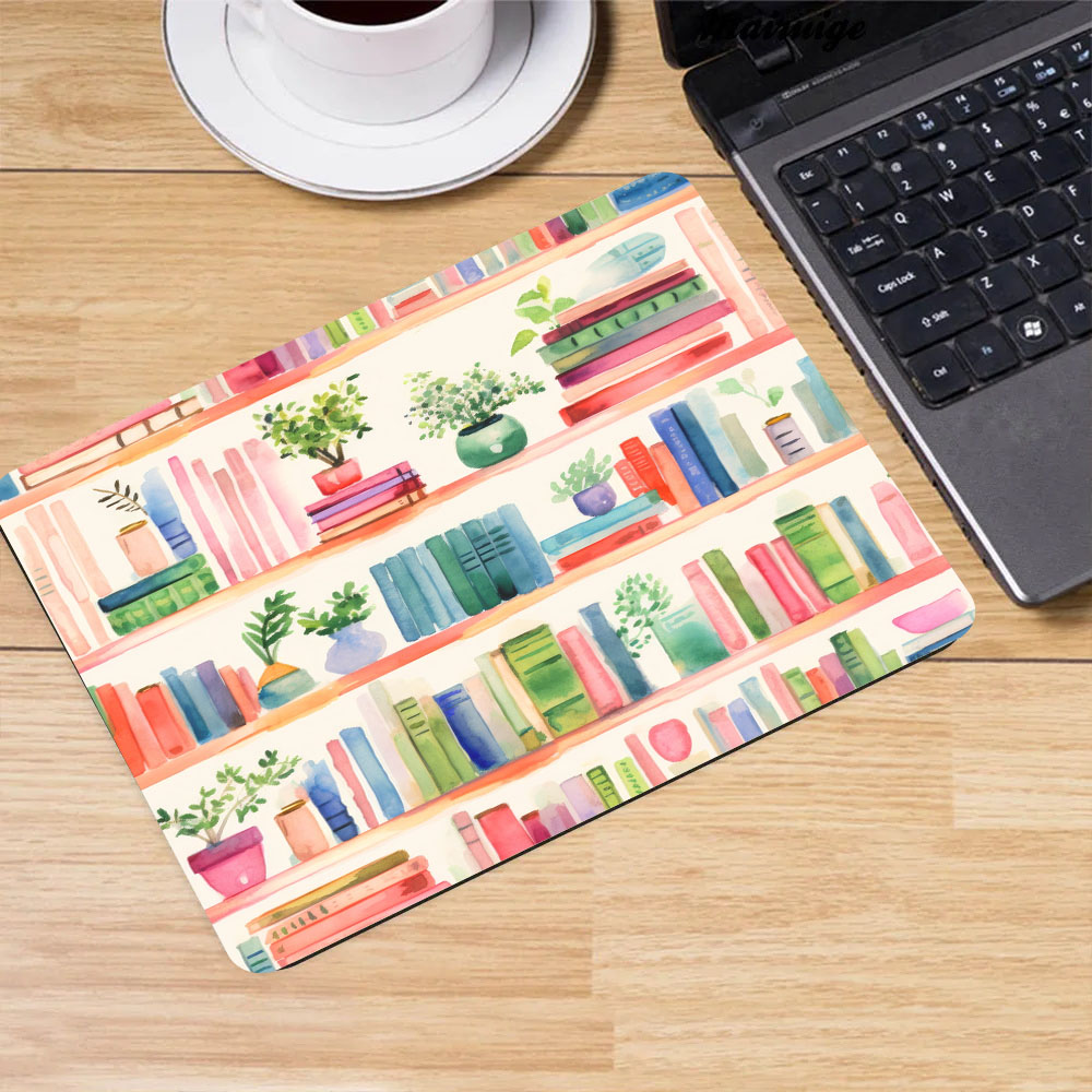 Alfombrilla de ratón con diseñ - Desk Setup Books reseña y precio
