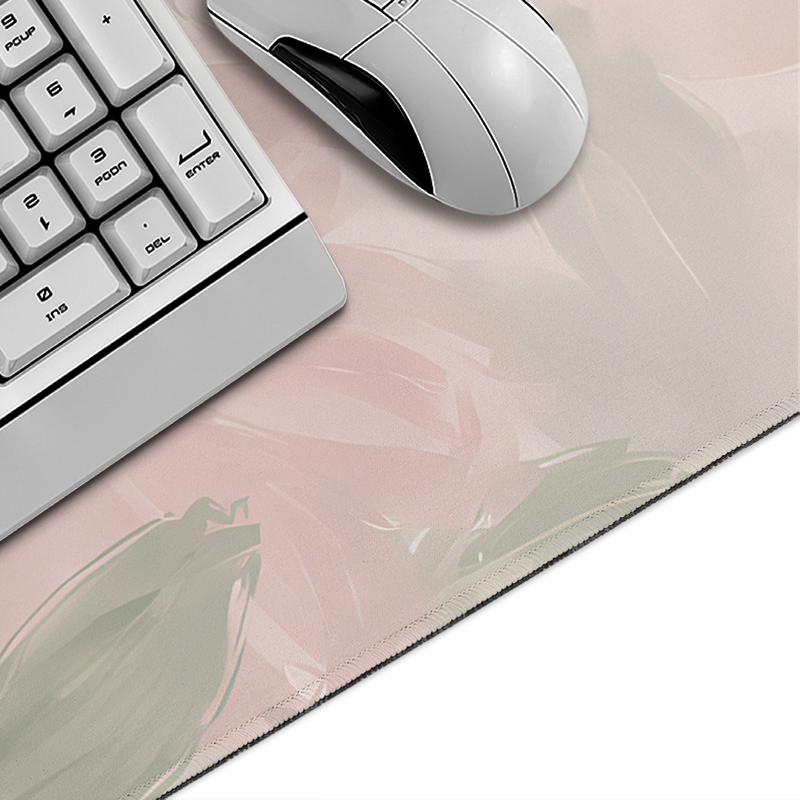 Alfombrilla de ratón rosa Saku - Desk Setup Pink reseña y precio