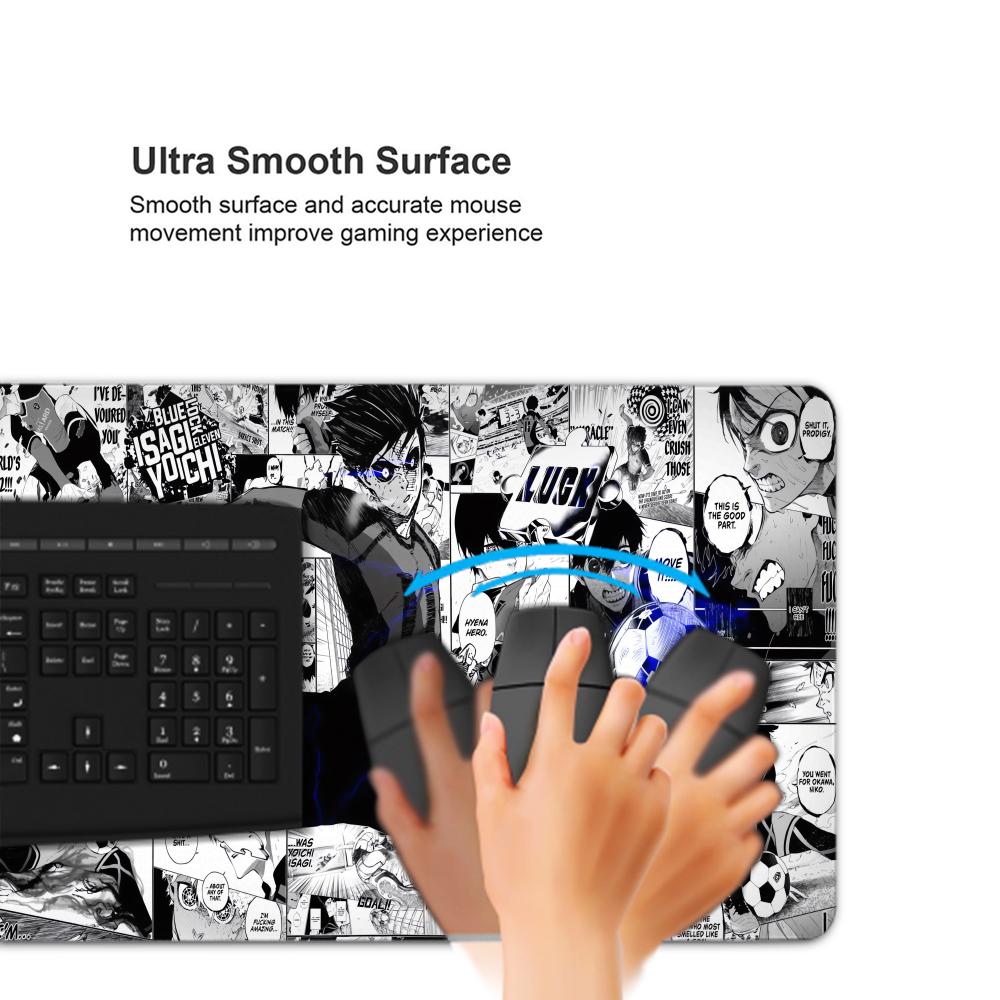 Alfombrilla de ratón de Anime  - Desk Setup Blue reseña y precio