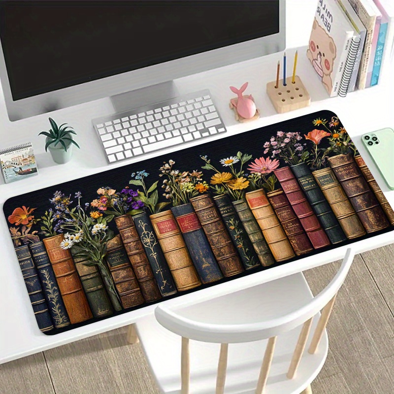 Alfombrilla de Ratón Grande pa - Desk Setup Books reseña y precio