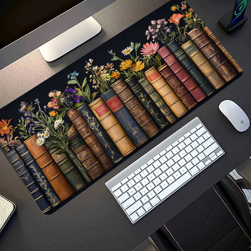 Alfombrilla de Ratón Grande pa - Desk Setup Books reseña y precio