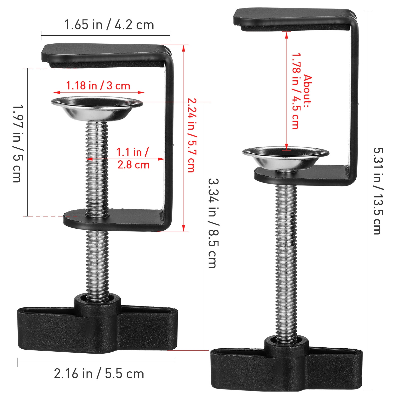 Abrazadera en C Robusta para M - Desk Setup Studio reseña y precio