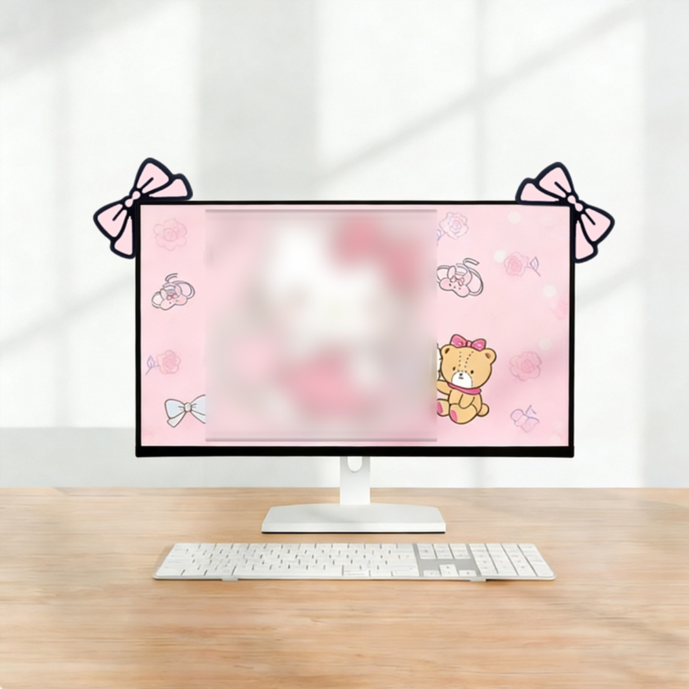 Lindo Adorno de Monitor con La - Desk Setup For Laptop And Monitor reseña y precio