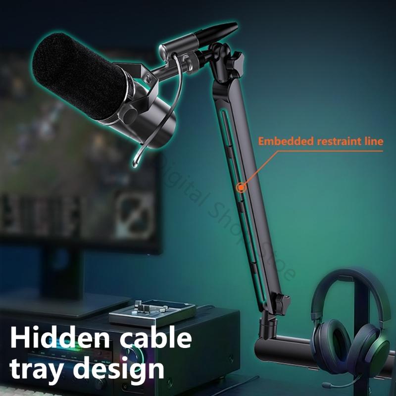Soporte brazo soporte para mic - Desk Setup Studio reseña y precio